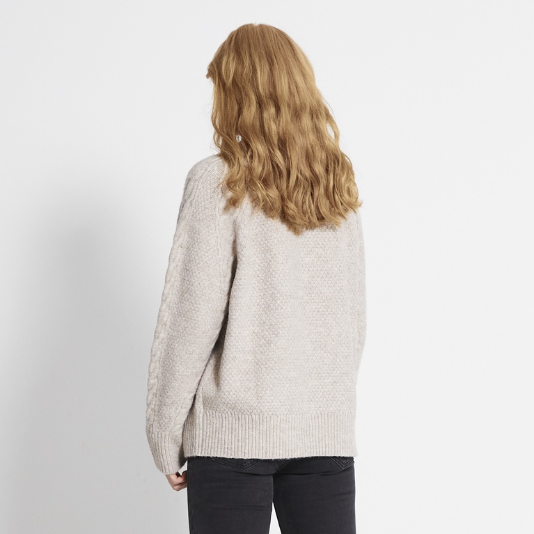 Strikket genser "Sandy"